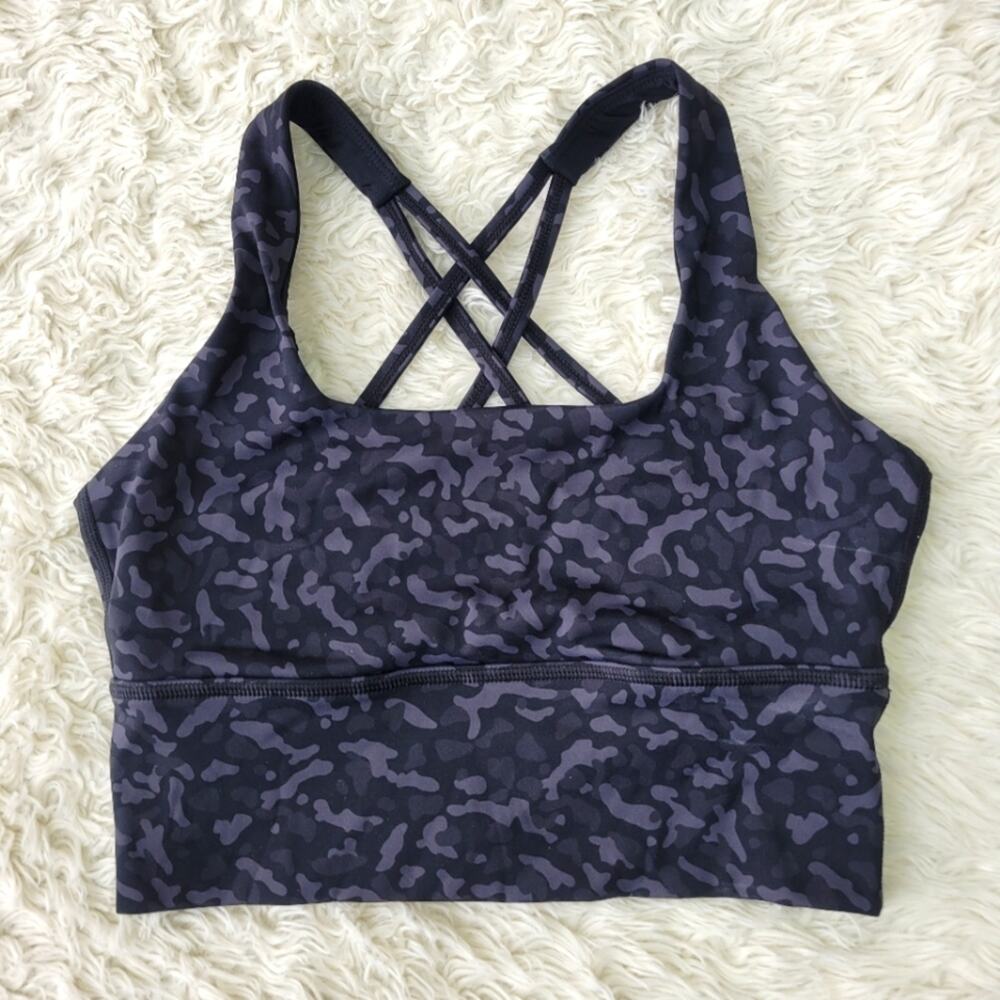 SP Athletic camo sport bra small